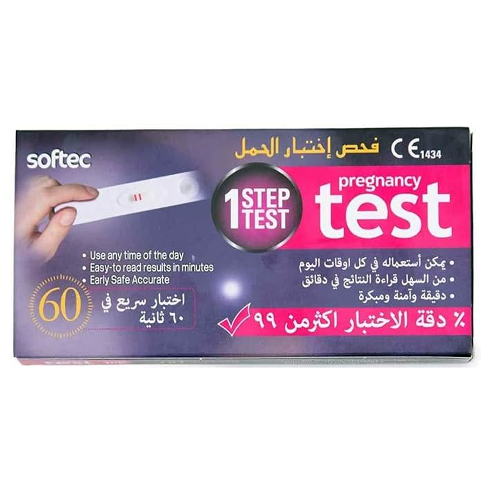 Softec One Step Pregnancy Test - Cassette, Pregnancy Tests