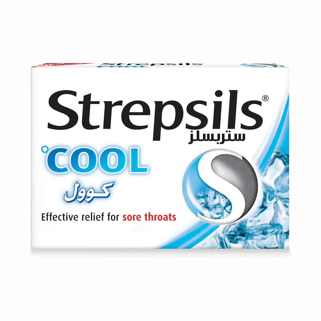 Strepsils Cool Sore Throat Lozenges - 16 Pieces, Medicine & Drugs
