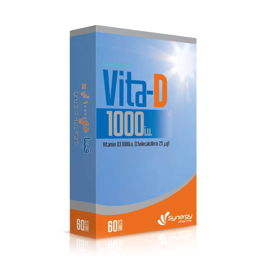 Synergy Vita-D 1000 IU - 60 Tablets, Vitamins & Supplements