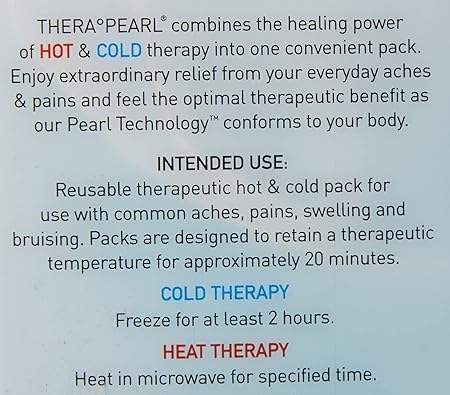 TheraPearl Eye-ssential Hot & Cold Eye Mask, Eye Masks