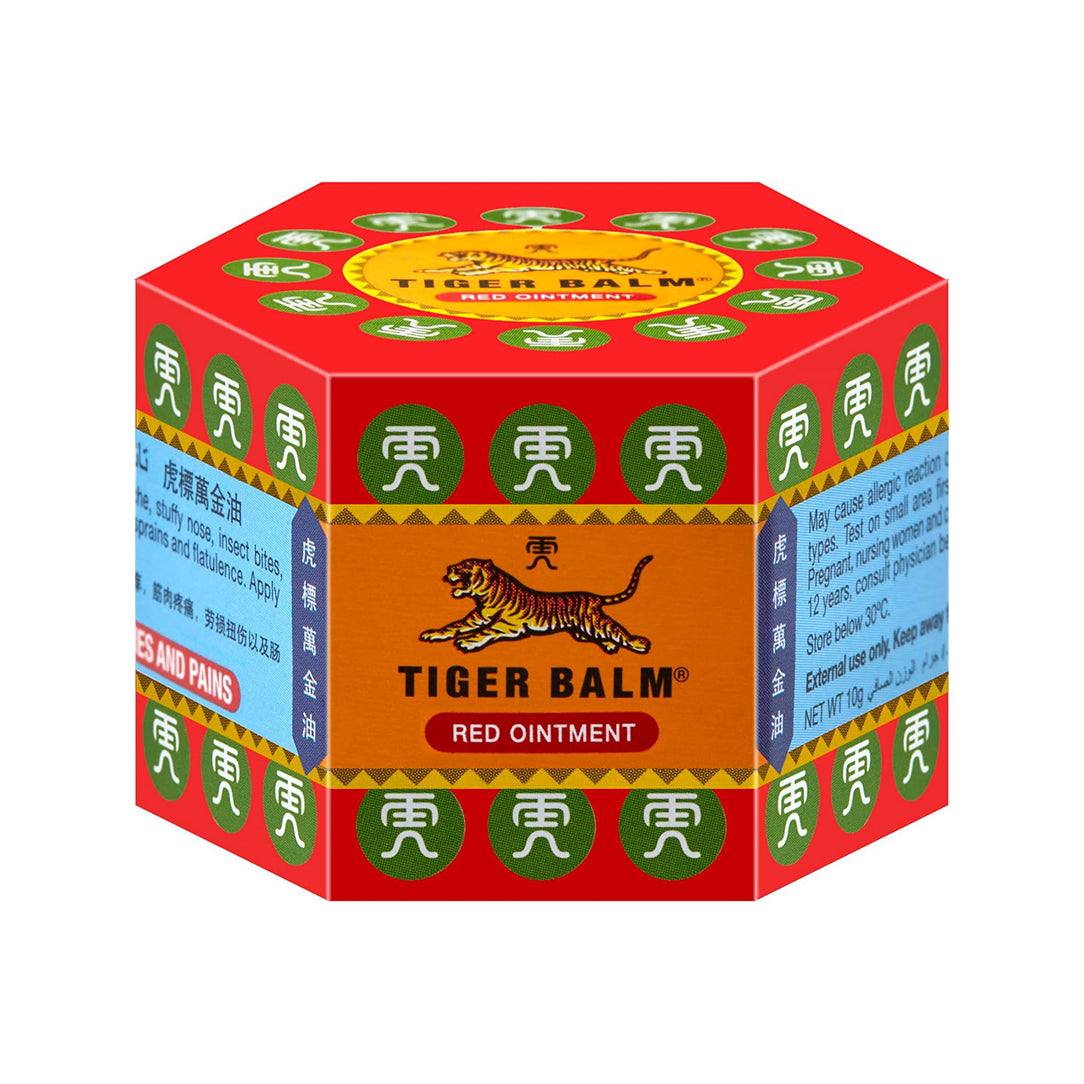 Tiger Balm Red Ointment - 10g, Medicine & Drugs