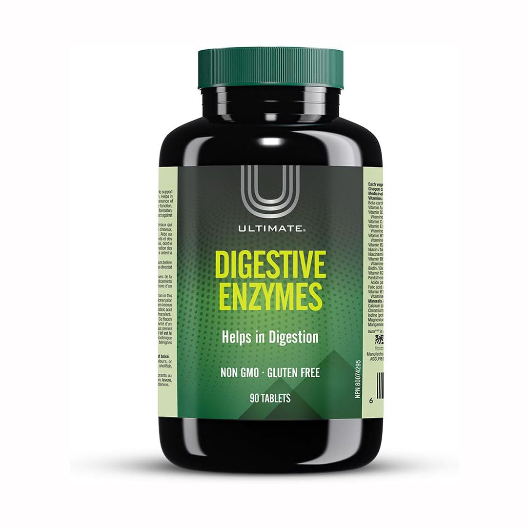 Ultimate Digestive Enzymes - 90 Tablets, Digestive Supplements