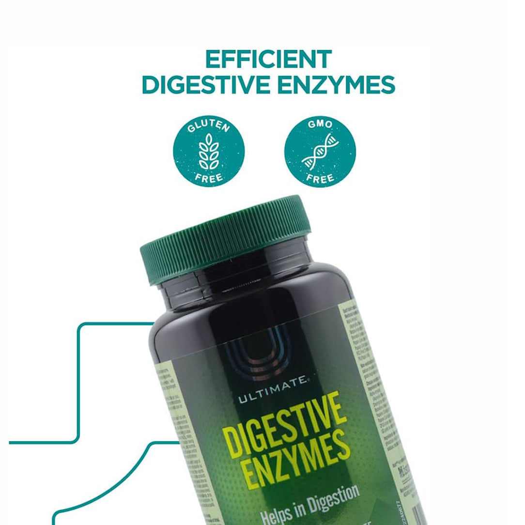 Ultimate Digestive Enzymes - 90 Tablets, Digestive Supplements