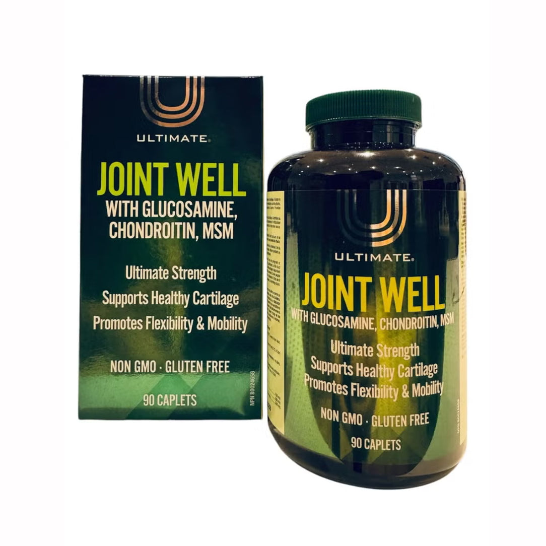 Ultimate Joint Well with Glucosamine, Chondroitin & MSM - 90 Capsules, Supplements