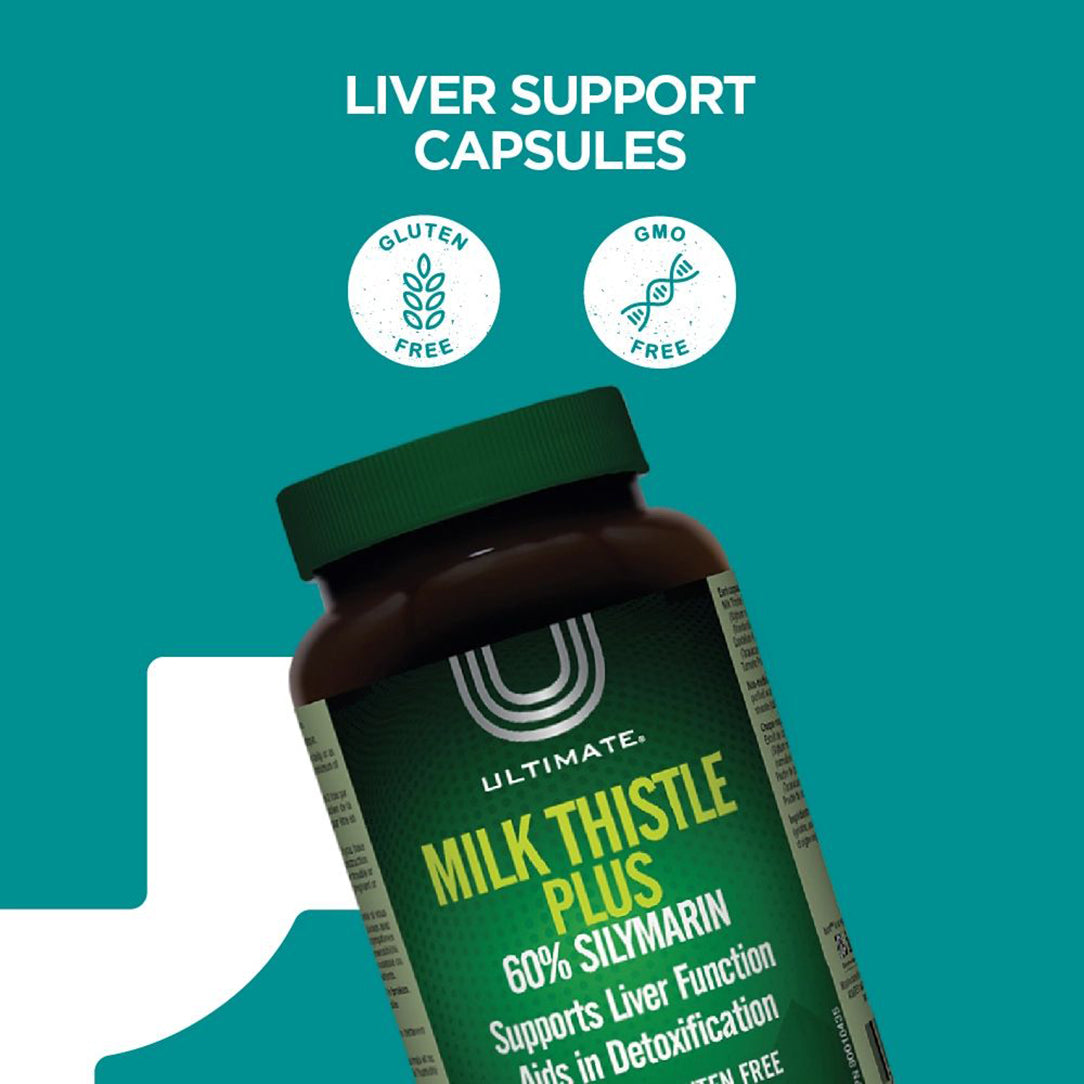 Ultimate Milk Thistle Plus 250mg - 60 Capsules, Herbal Supplements