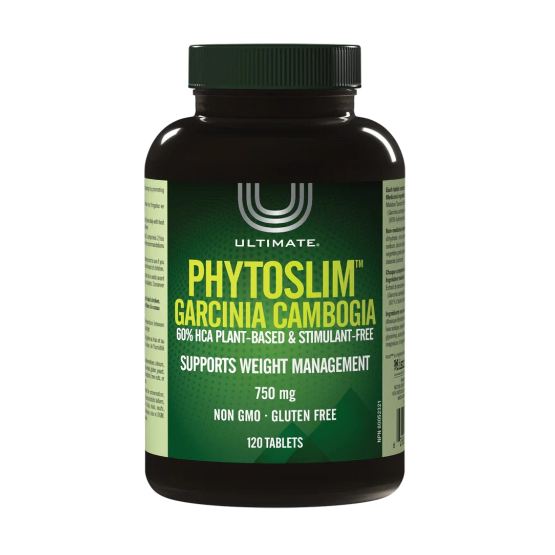 Ultimate Phytoslim Garcinia Cambogia 750 mg - 120 Tablets, Herbal Supplements