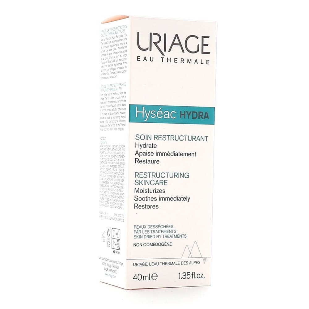 Uriage Hyséac Hydra cream for deep hydration and skin repair – 40ml
