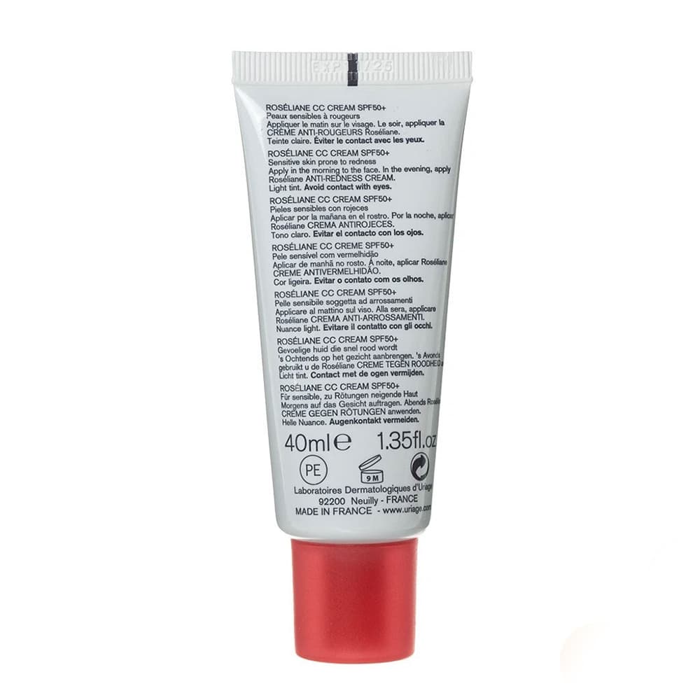 Anti-redness tinted moisturizer with high sun protection – Uriage 40ml