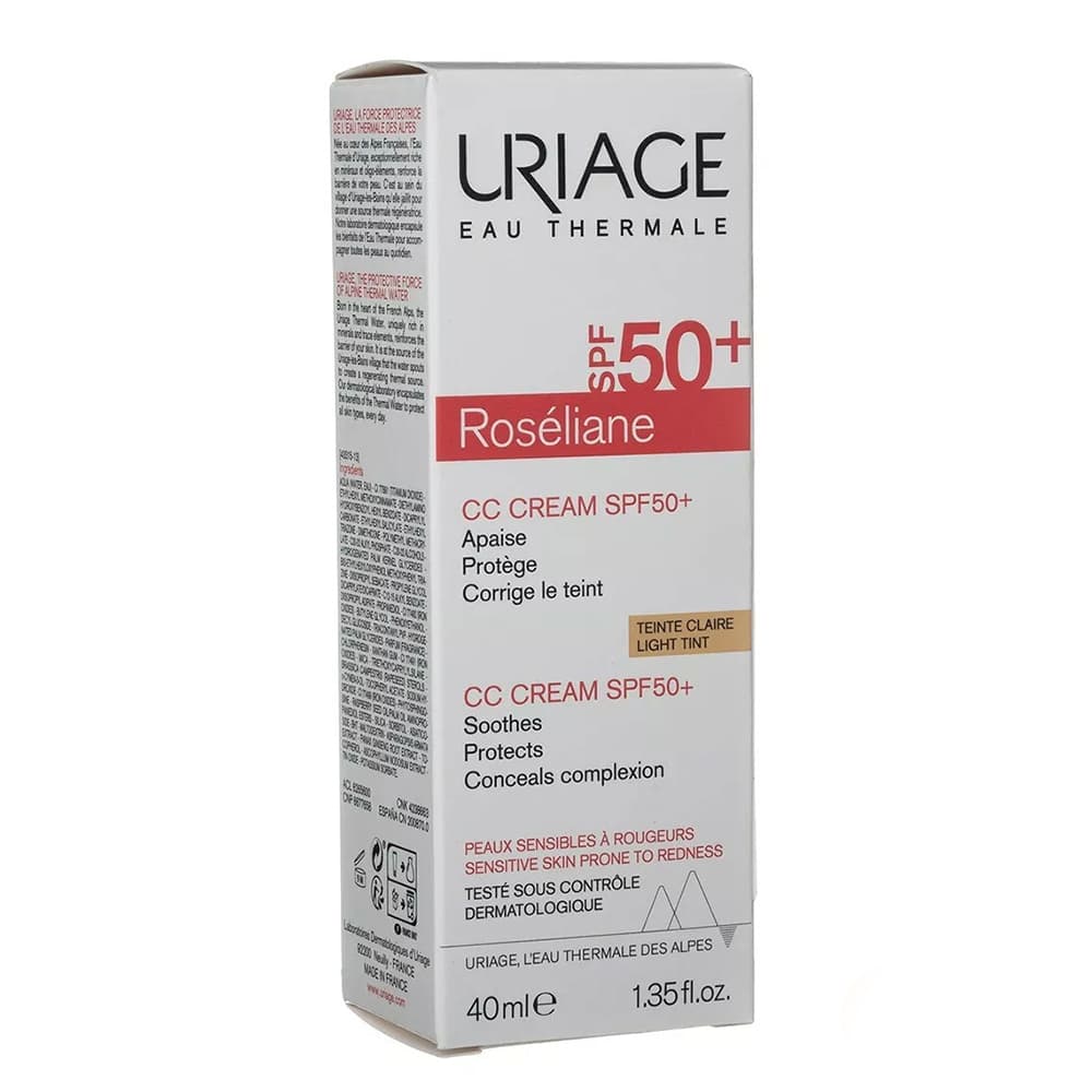 Uriage Roséliane CC Cream for rosacea-prone and reactive skin – 40ml
