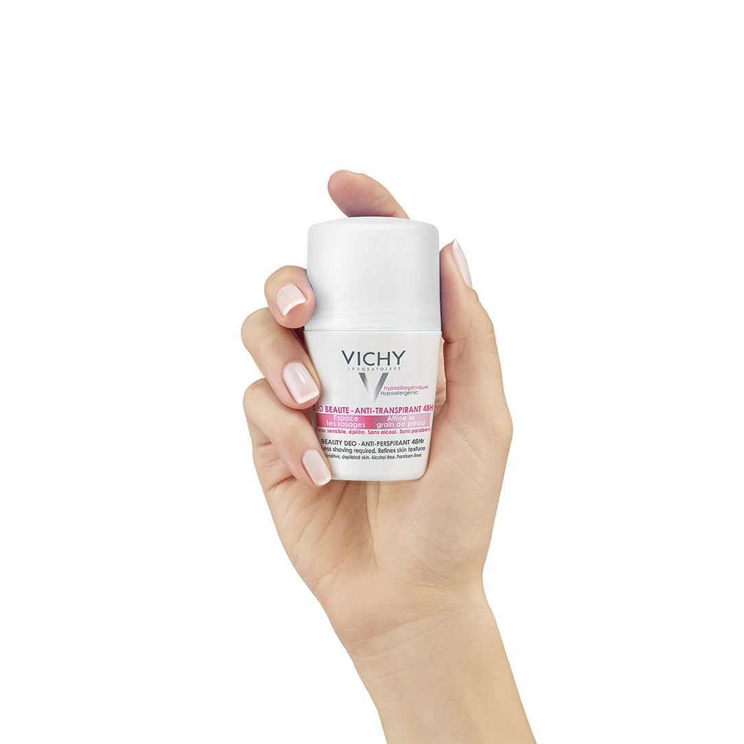 Vichy Beauty Deo 48H Anti-Perspirant Roll-On - 50ml, Anti-Perspirant