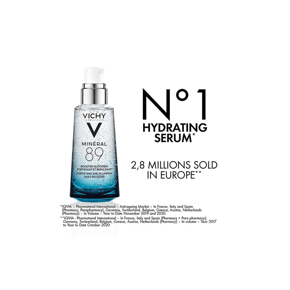 Vichy Minéral 89 Fortifying Hydration Booster - 50ml, Face Moisturizers