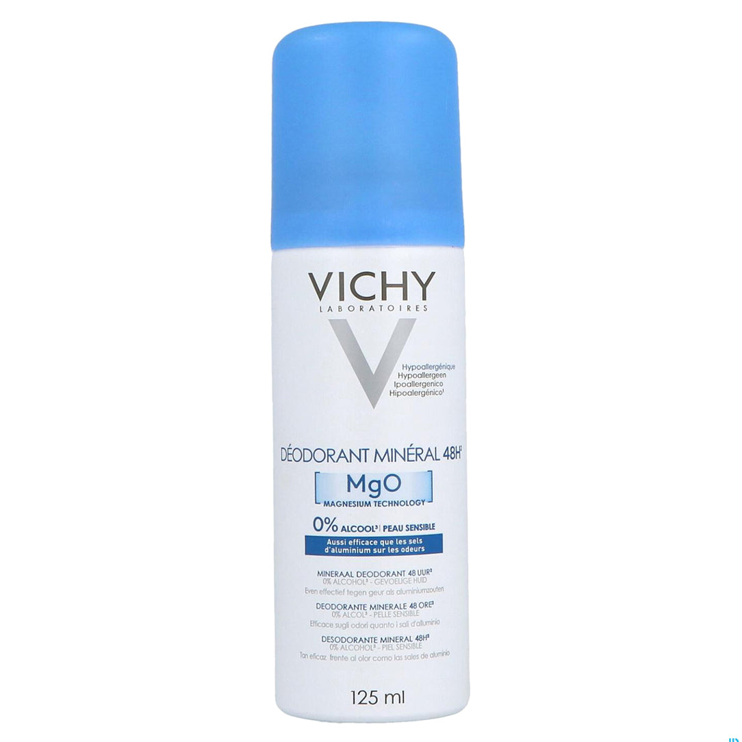 Vichy Mineral 48H Aluminum-Free Deodorant Spray - 125ml, Deodorants