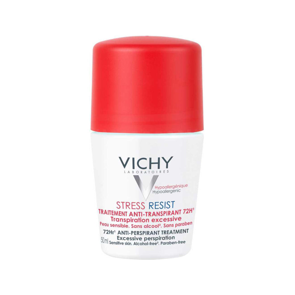Vichy Stress Resist 72H Anti-Perspirant Deodorant Roll-On - 50ml, Anti-Perspirant