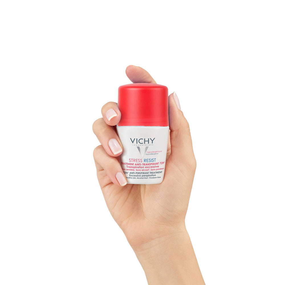 Vichy Stress Resist 72H Anti-Perspirant Deodorant Roll-On - 50ml, Anti-Perspirant
