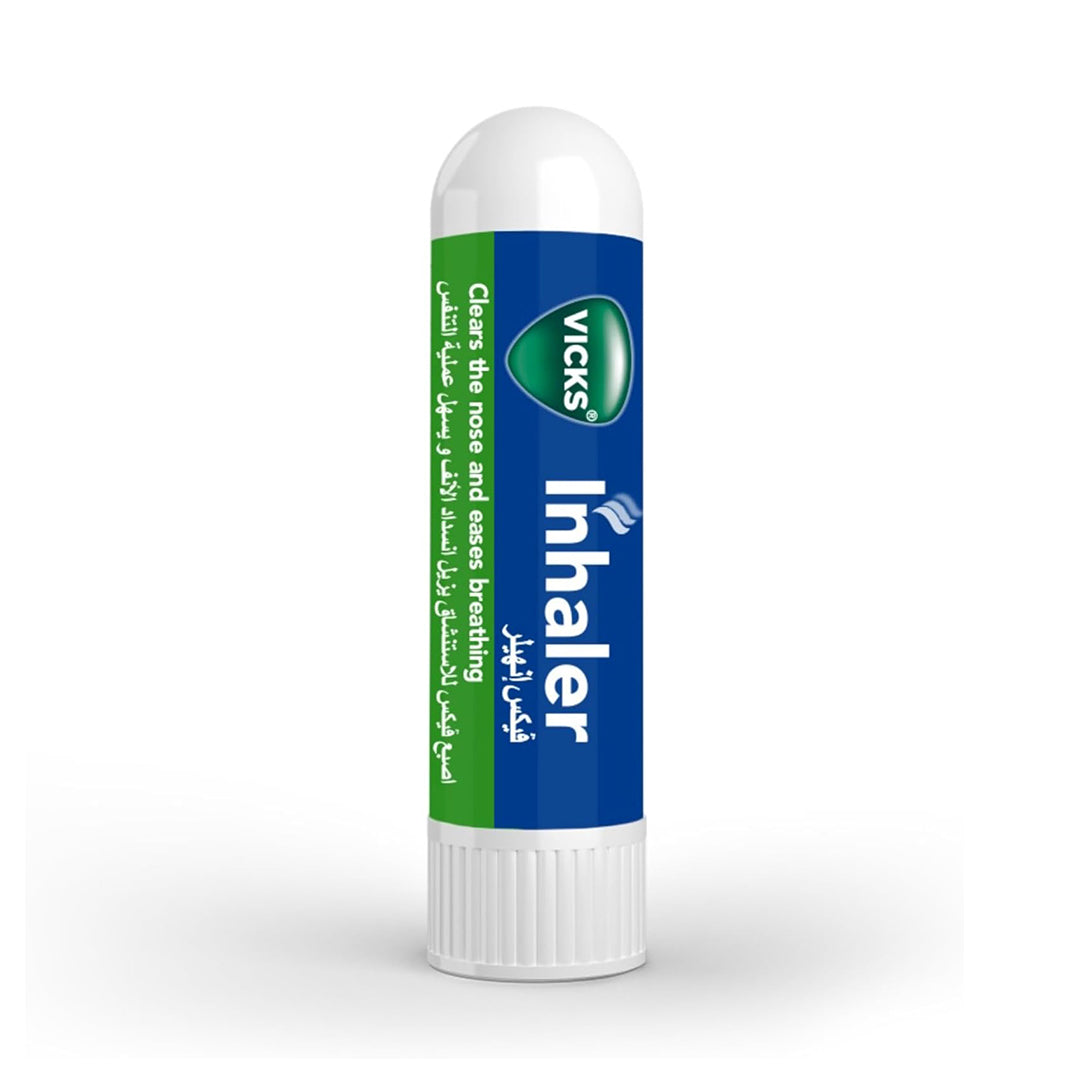 Vicks Menthol & Camphor Nasal Decongestant Inhaler - 1ml (Pack of 12), Respiratory Care 