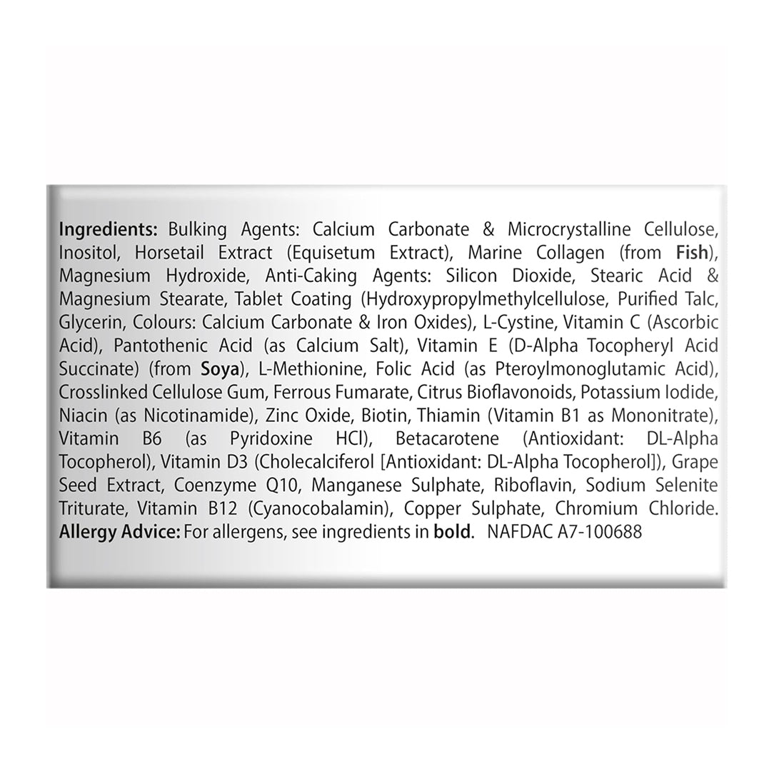 Vitabiotics Perfectil Plus Hair - 60 Tablets, Supplements