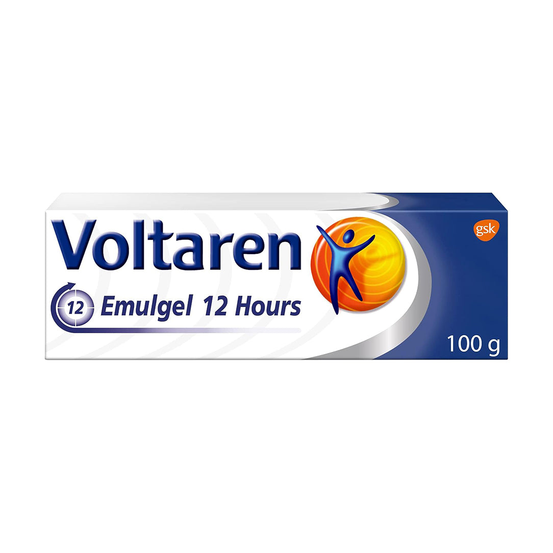 Voltaren Emulgel 2 Percent Diclofenac Pain Relief Gel - 100g, Medicine & Drugs 