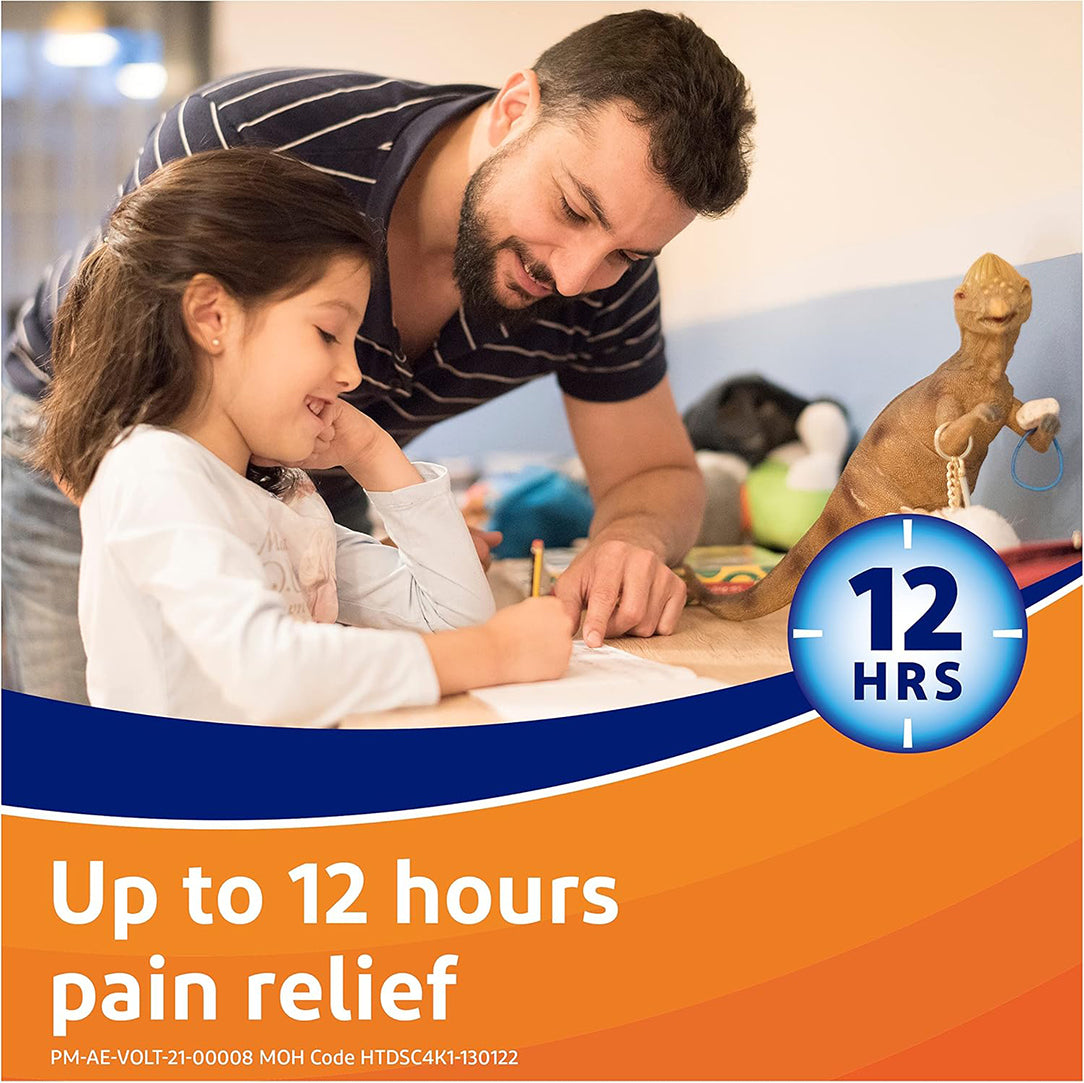 Voltaren Emulgel 2 Percent Diclofenac Pain Relief Gel - 100g, Medicine & Drugs 