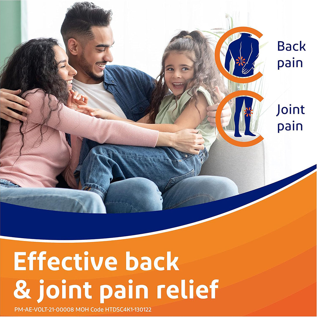 Voltaren Emulgel 2 Percent Diclofenac Pain Relief Gel - 100g, Medicine & Drugs 