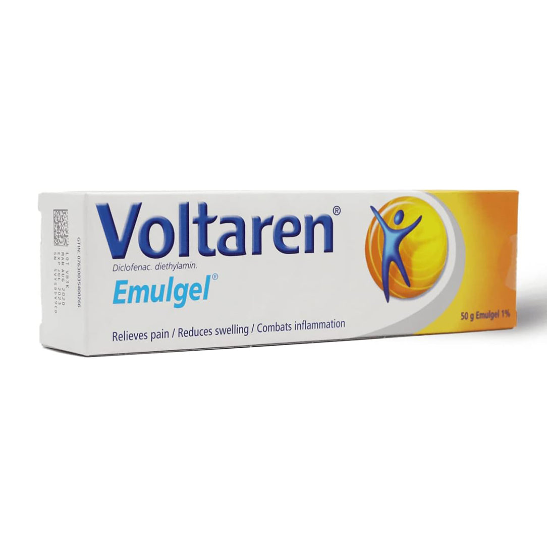 Voltaren Emulgel 2 Percent Diclofenac Pain Relief Gel - 50g, Medicine & Drugs 