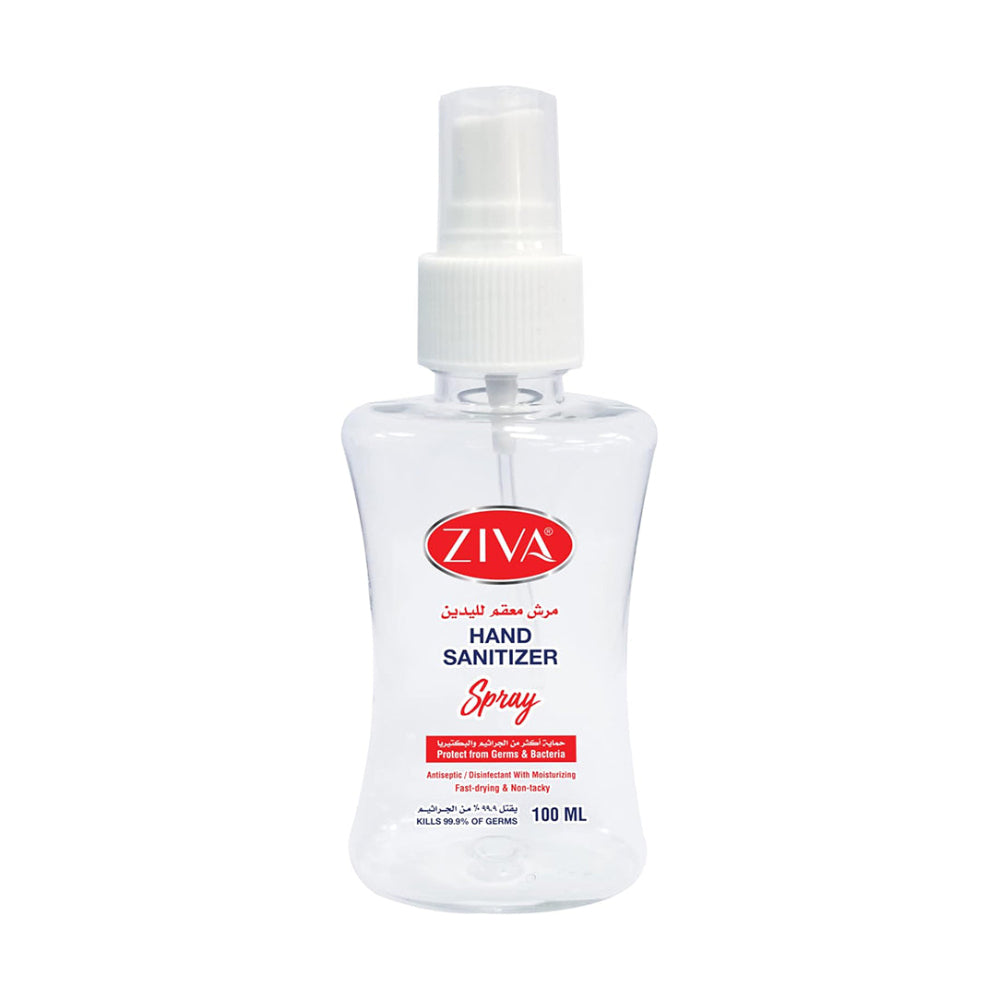 Ziva Hand Sanitizer Spray - 100ml, Hand Sanitizers & Wipes