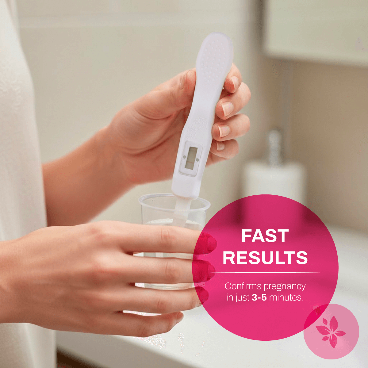 Jovel HCG One Step Pregnancy Test Midstream Kit - 2 Tests