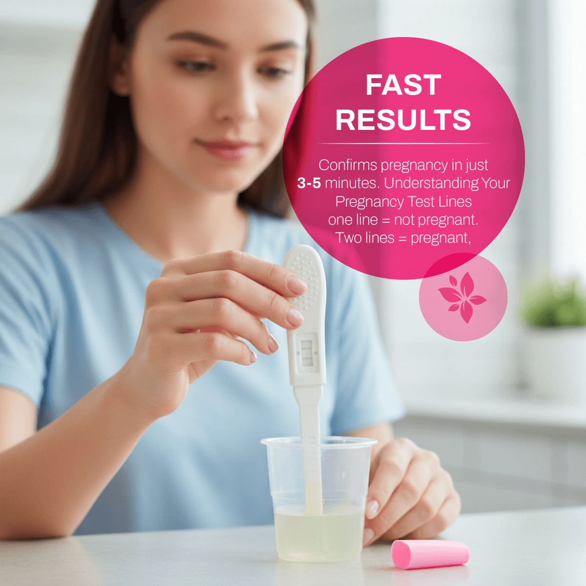 Jovel HCG One Step Pregnancy Test Midstream Kit - 5 Tests